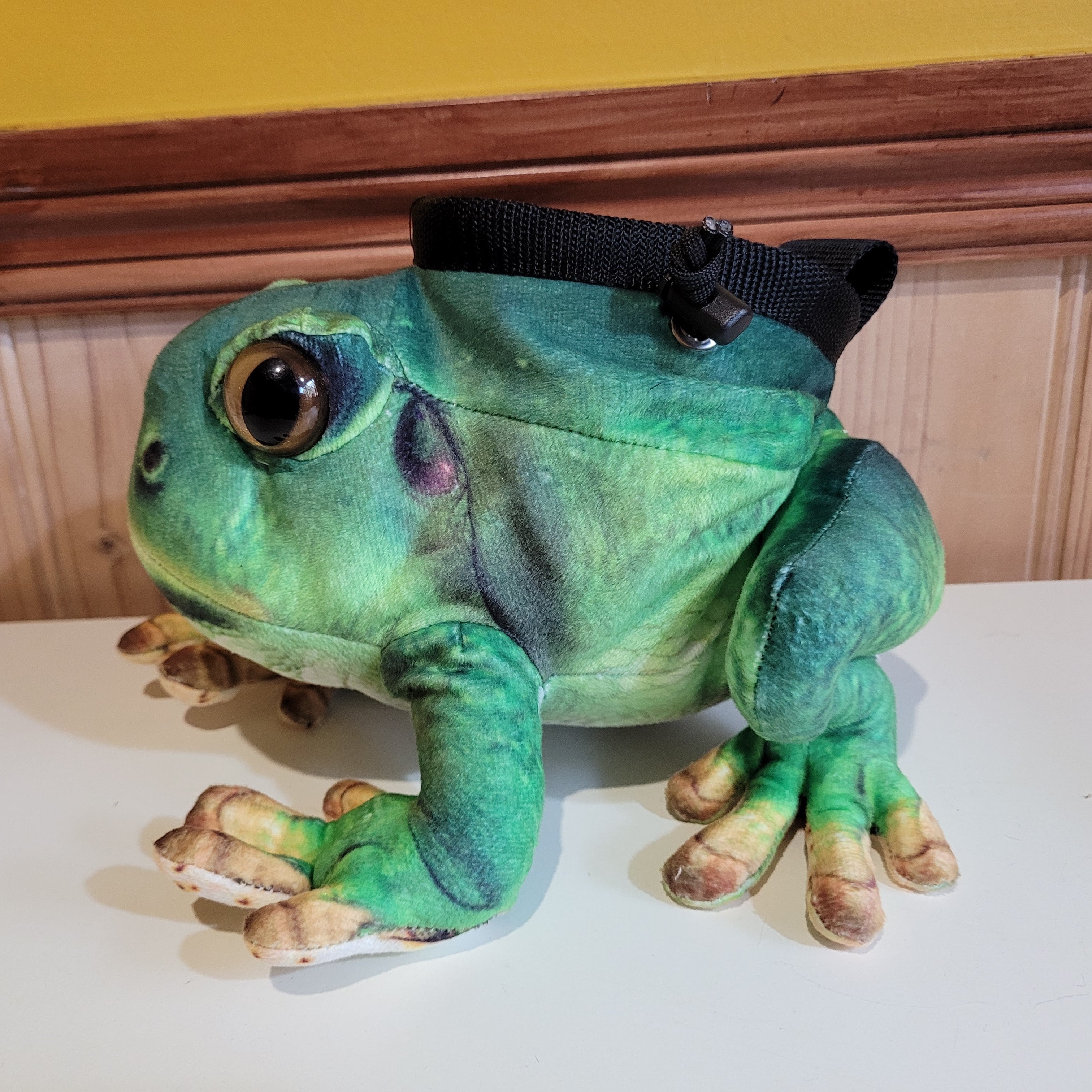Green Tree Frog Rock Climbing Chalk Bag – Awesome Chalk Bags