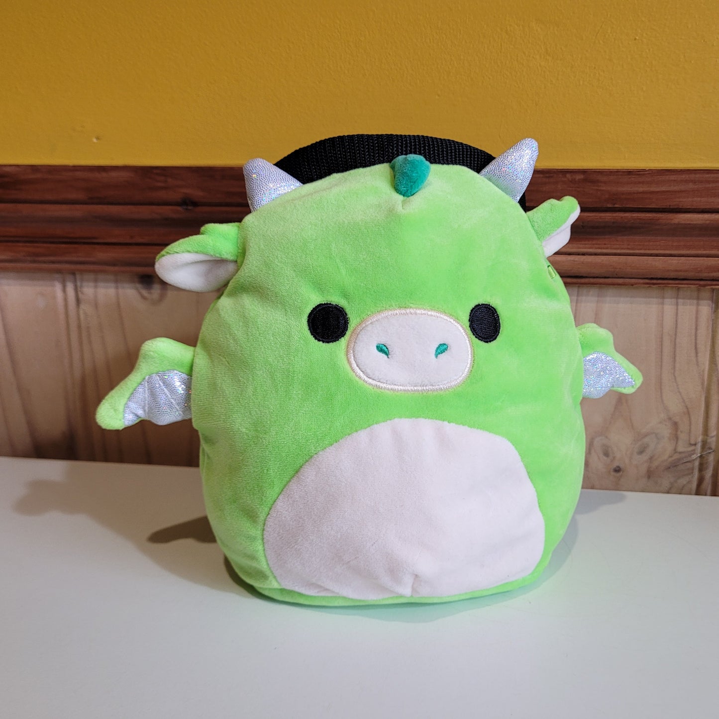 Kawaii Green Dragon Rock Climbing Chalk Bag