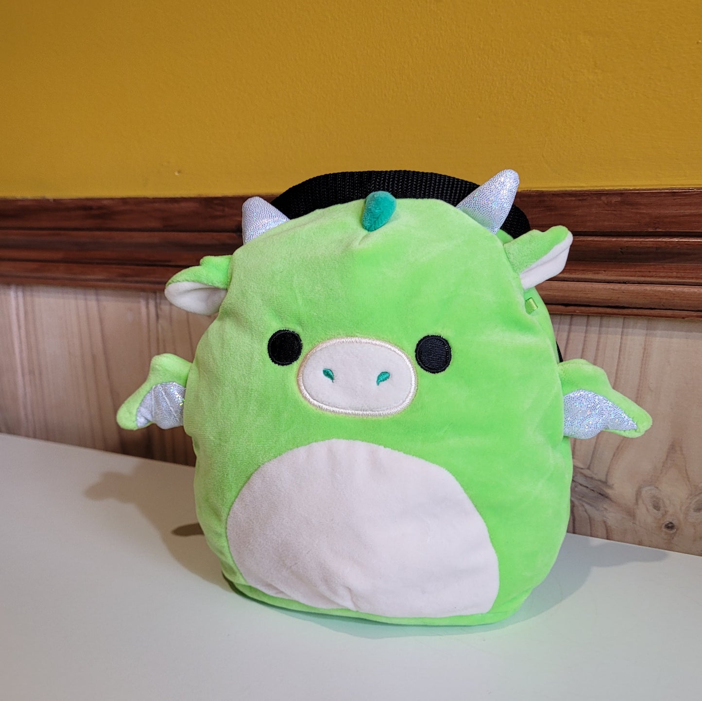 Kawaii Green Dragon Rock Climbing Chalk Bag