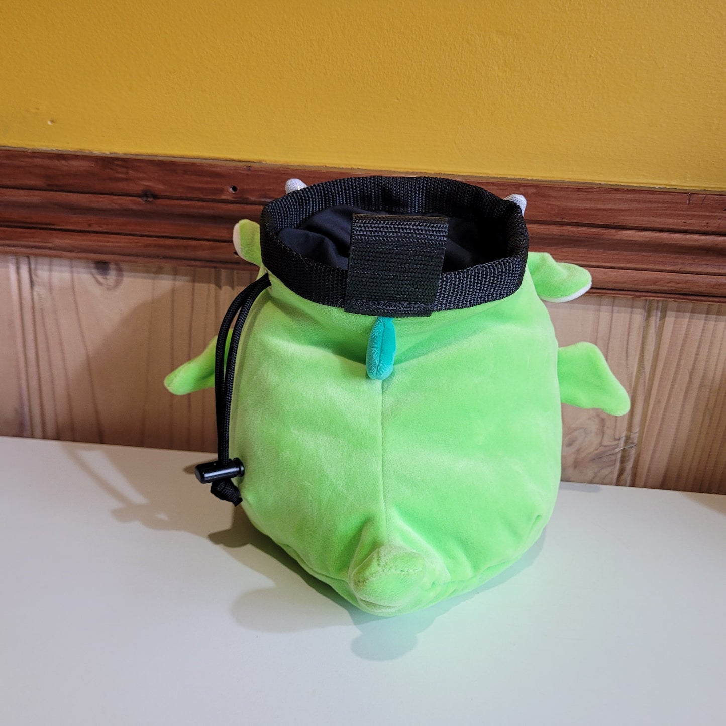 Kawaii Green Dragon Rock Climbing Chalk Bag