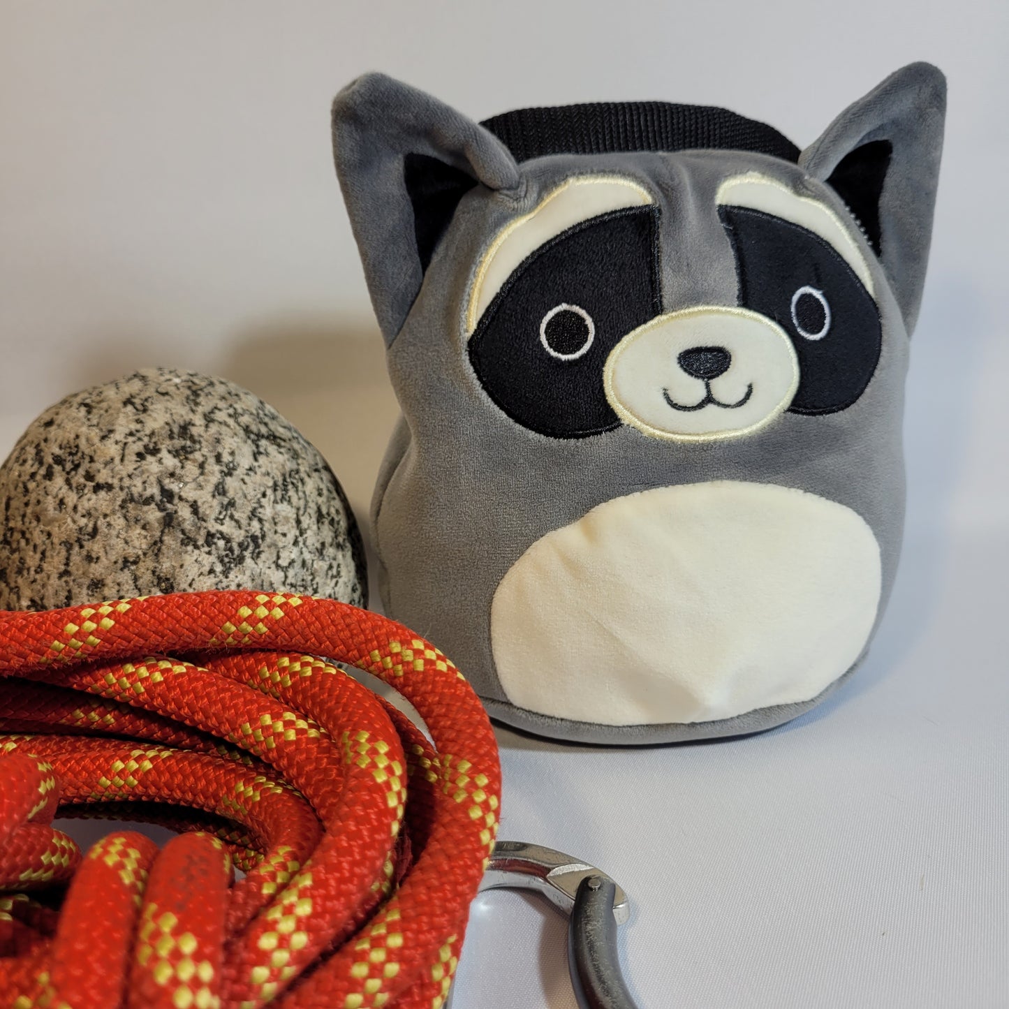 Raccoon Rock Climbing Chalk Bag