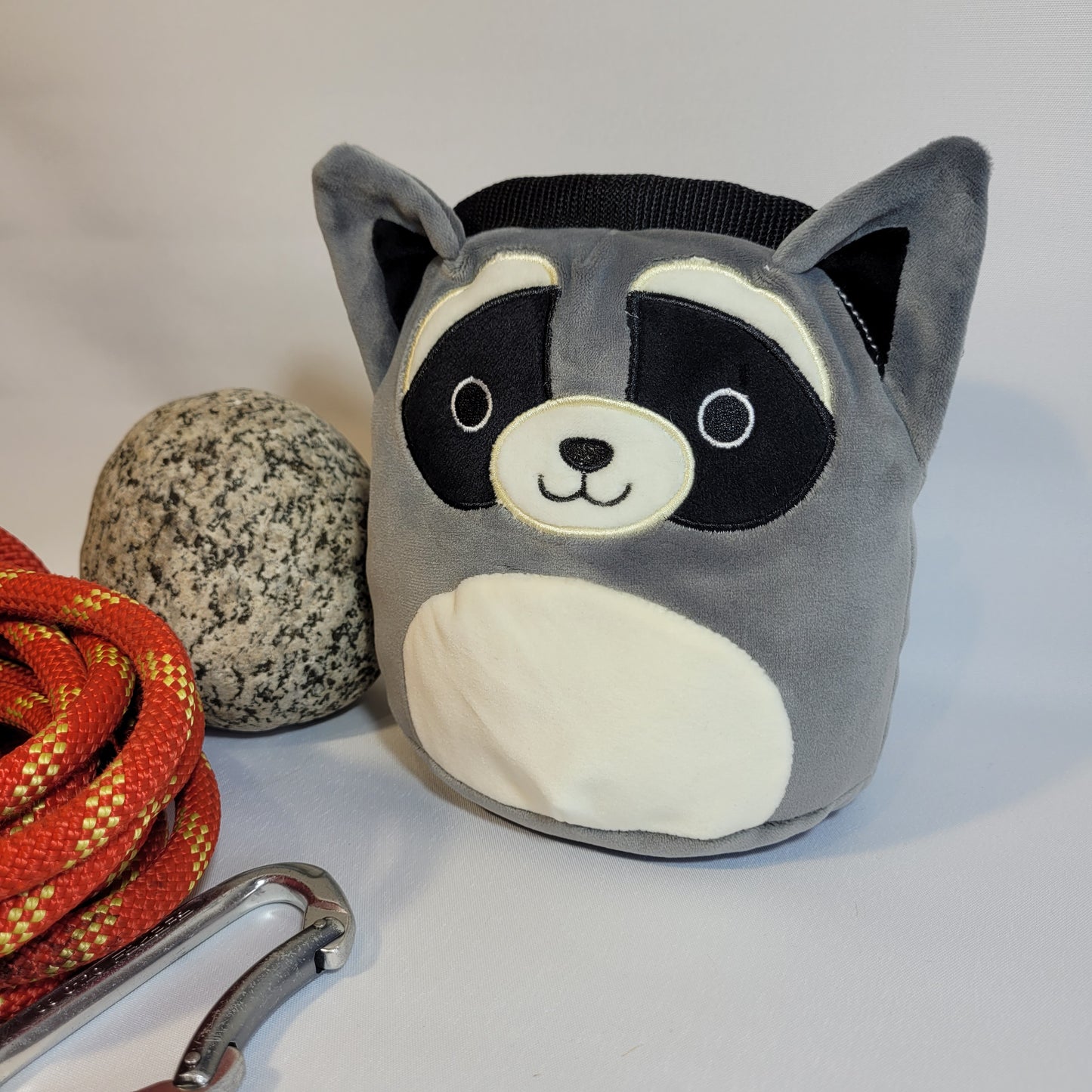 Raccoon Rock Climbing Chalk Bag