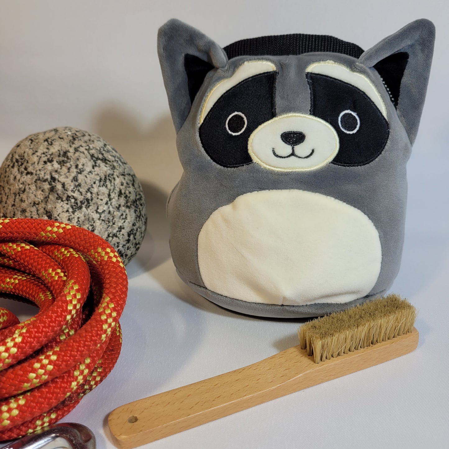 Raccoon Rock Climbing Chalk Bag