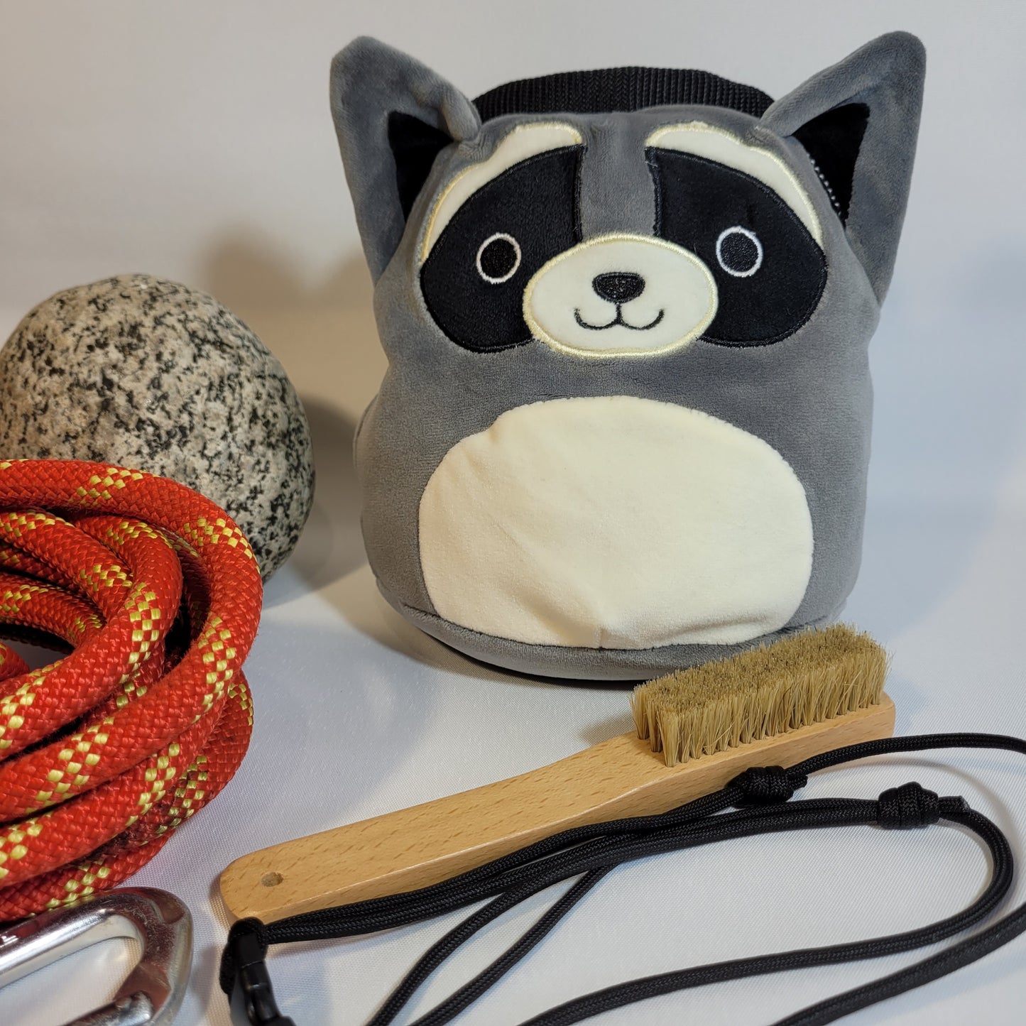 Raccoon Rock Climbing Chalk Bag