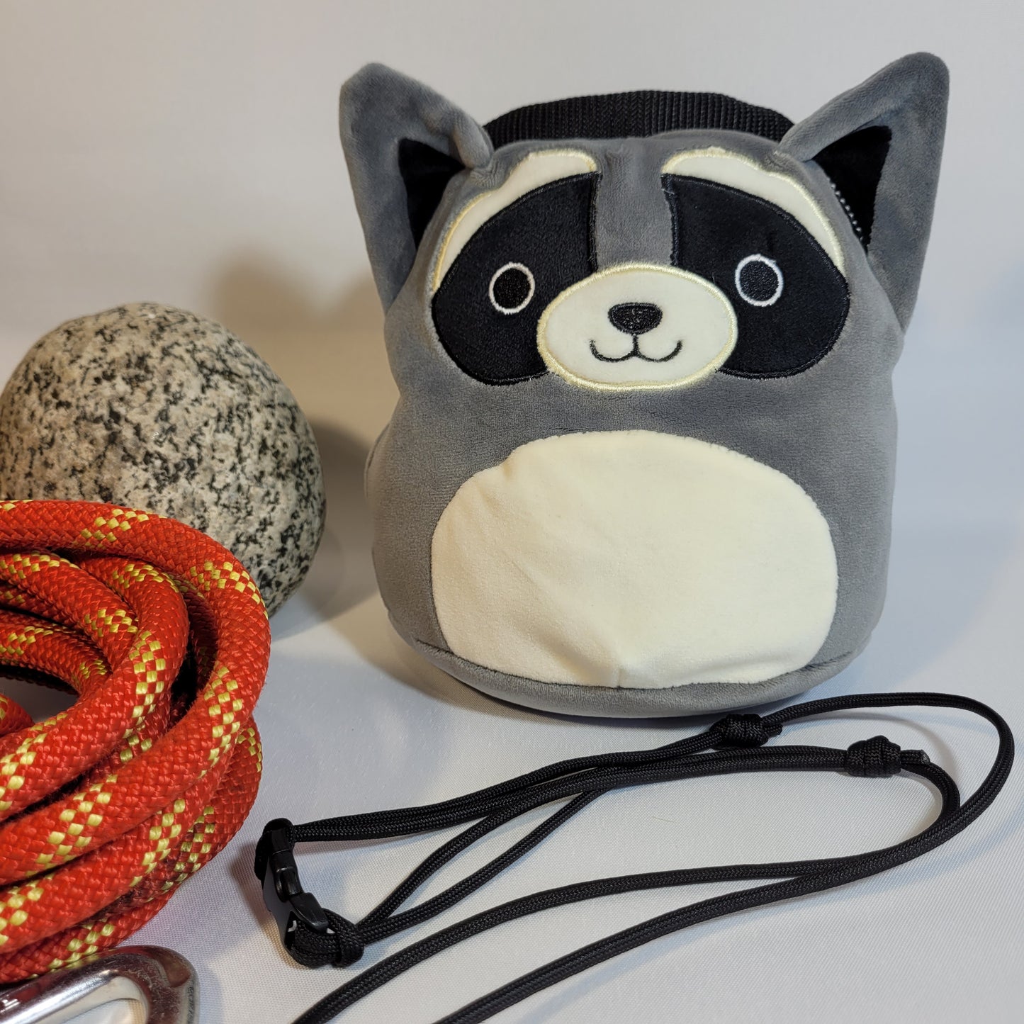 Raccoon Rock Climbing Chalk Bag