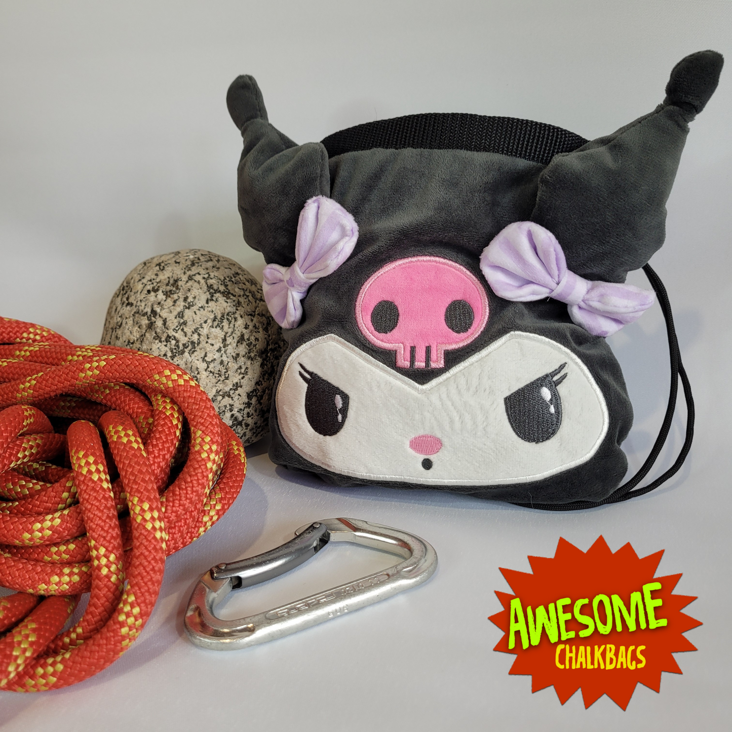 Anime Rock Climbing Chalk Bag