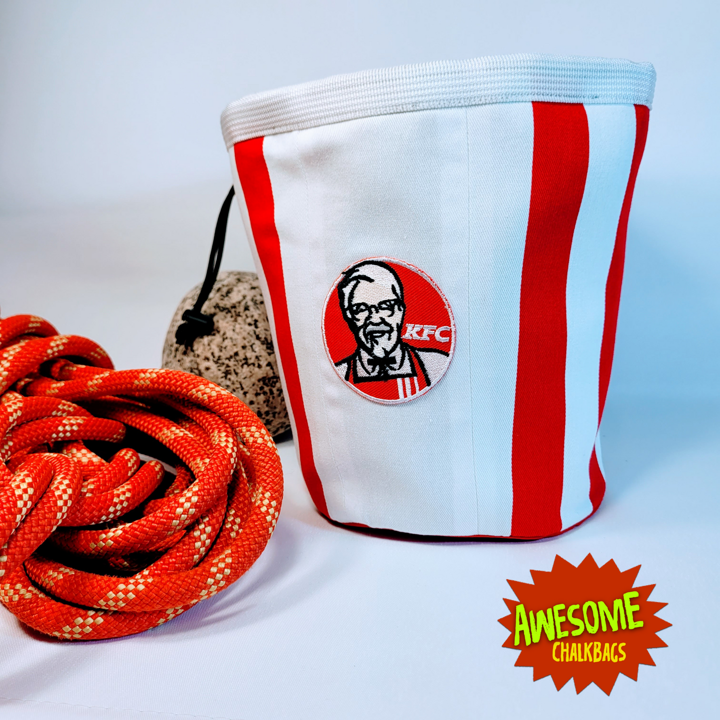 Takeaway Chicken Rock Climbing Bouldering Chalk Bucket